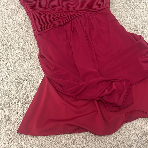 bebgmaxazria Red strapless ❤️ heart dress size2 - Picture 8 of 9
